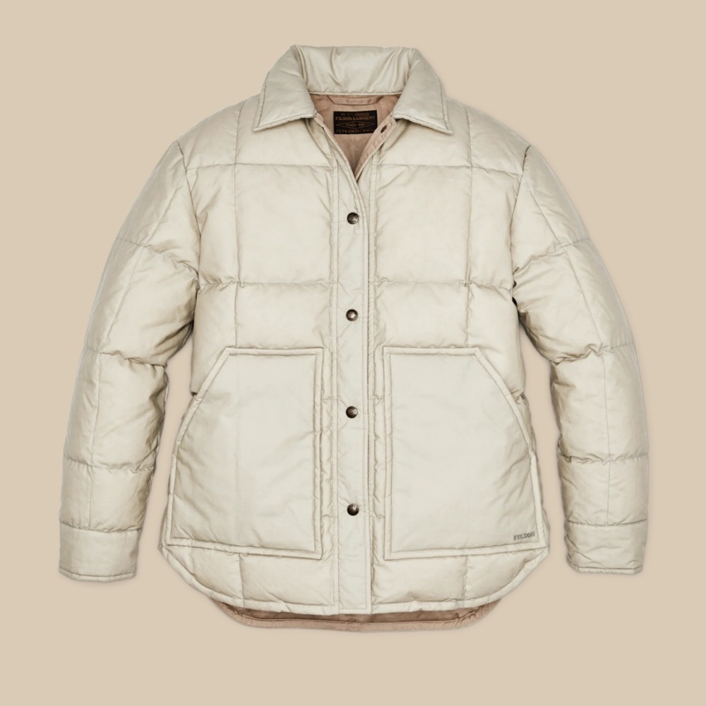 Filson Waxed Down Barn Coat